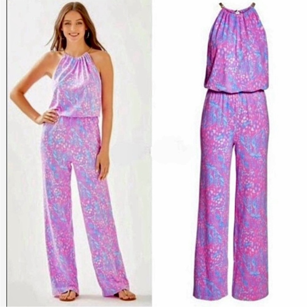 Bowen jumpsuit pink sorbet high altitude